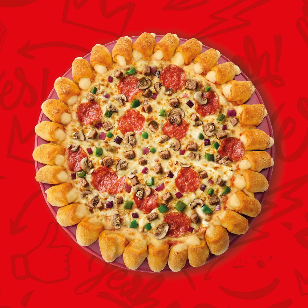 VELKÁ CHEESY BITES PIZZA - sprawdź w Pizza Hut