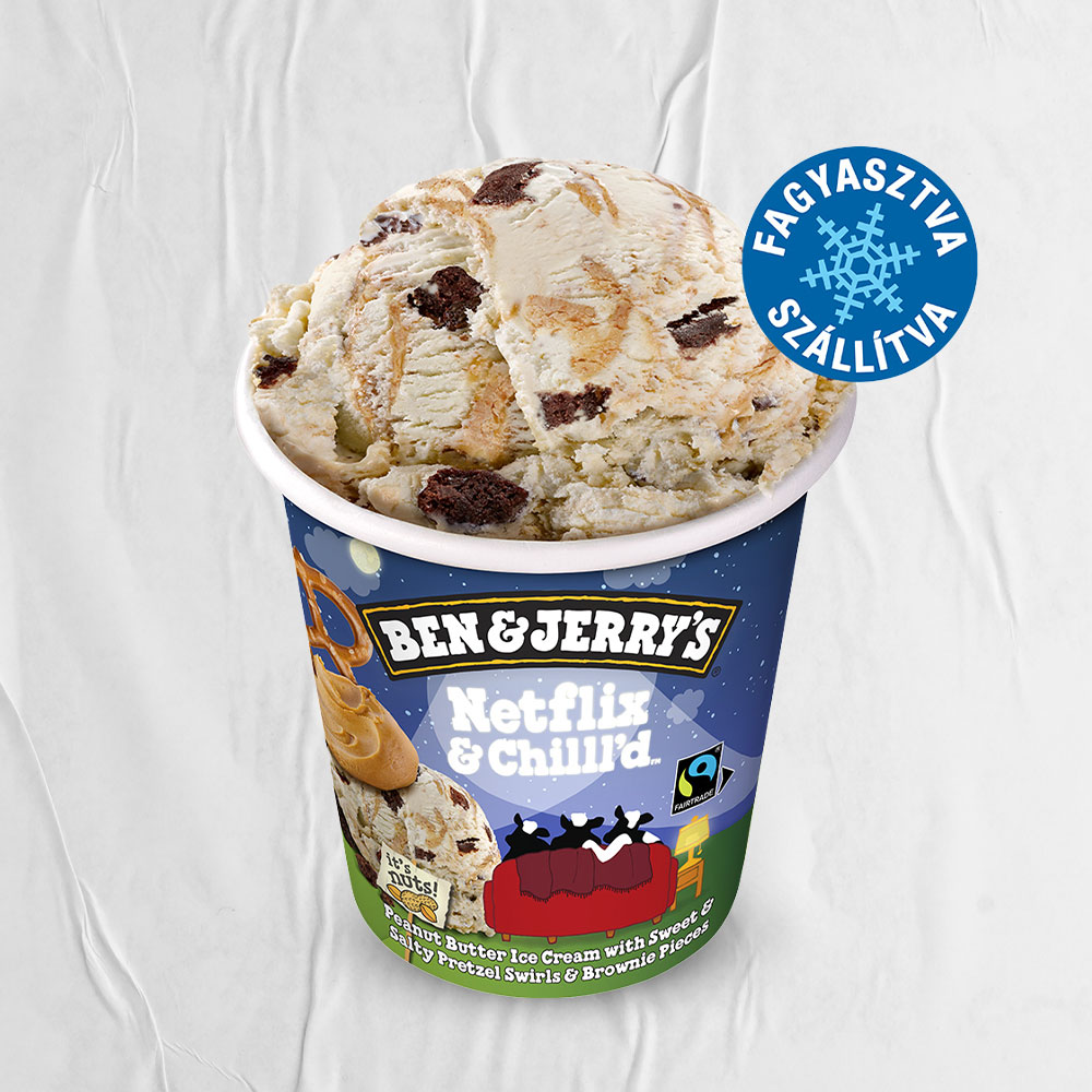 B&J Netflix&Chill'd Ice Cream 465ml - sprawdź w Pizza Hut